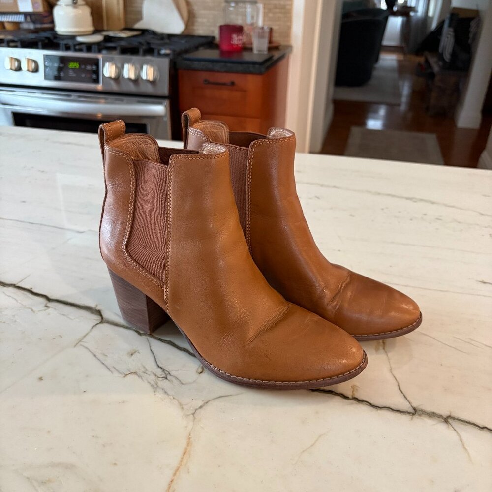 Madewell Regan Boot Size 8.5 English Saddle